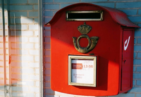 red mailbox